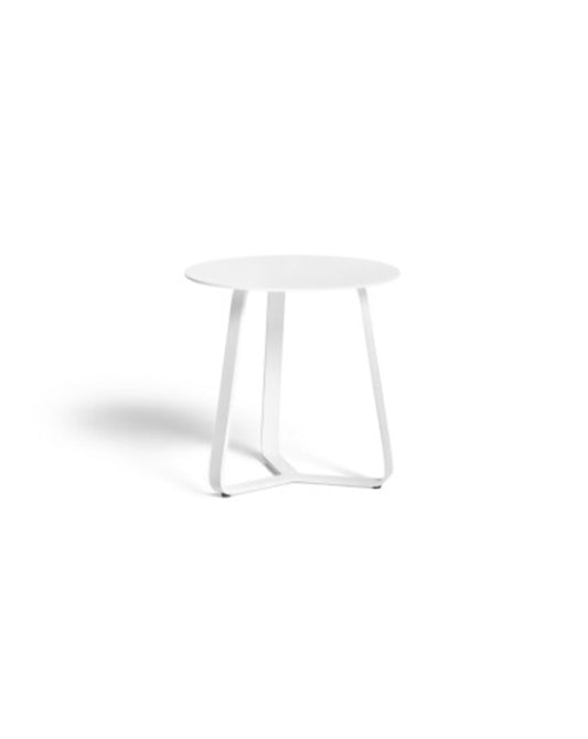 DIPHANO Easy Fit Round Side Table 42cm - White - CLEARANCE Fifty Percent Discount