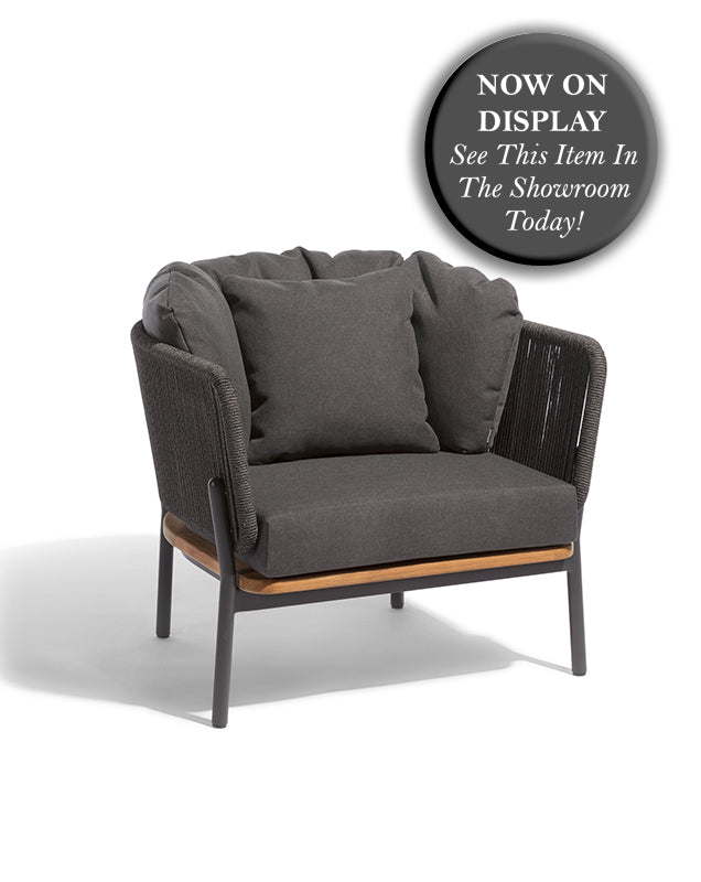 DIPHANO Omer Lounge Chair - Lava - 20% Off