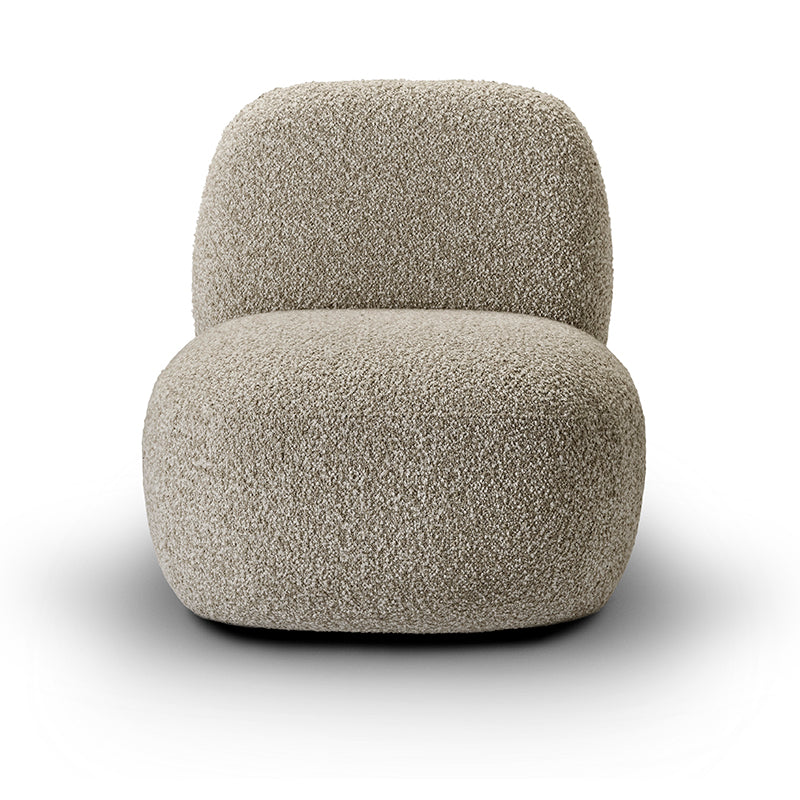 EILERSEN Havana Chair - Fully Upholstered, Curl Fabric, Black Base - 20% Off