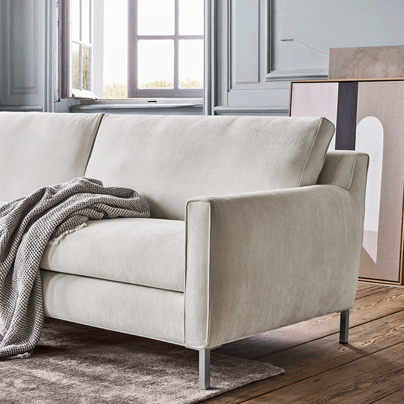 EILERSEN Streamline Sofa - 200 x 91 CM - "Sand" Fabric  - 20% Off