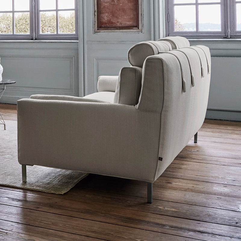EILERSEN Streamline HIGH-BACK Sofa - 190 x 91 CM - "Sand" Fabric  - Fifteen Percent Discount