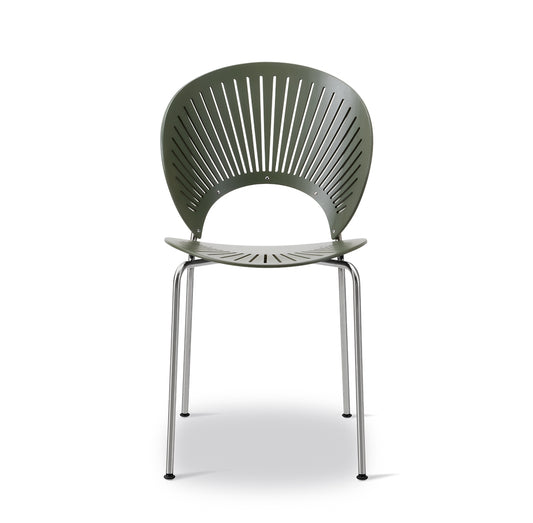 FREDERICIA - SET OF 6 - Trinidad Chair - Beech Painted Khaki - Fifteen Percent Discount