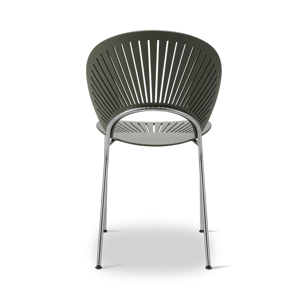 FREDERICIA - SET OF 6 - Trinidad Chair - Beech Painted Khaki - Fifteen Percent Discount