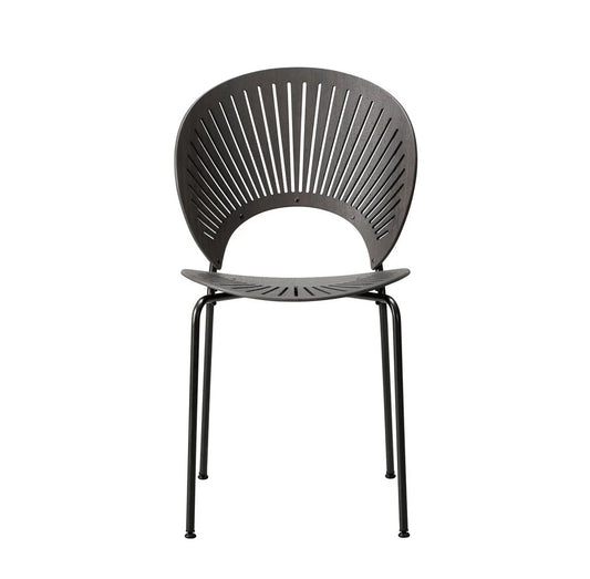 FREDERICIA - Set of 2 - Trinidad Chair - Oak Dark Grey - CLEARANCE Fifty Percent Discount