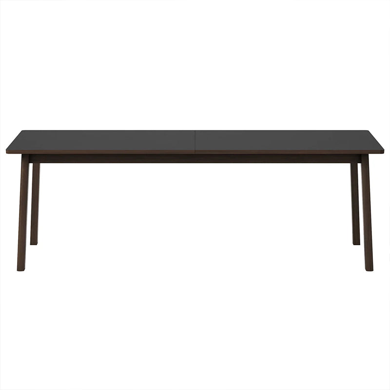 FREDERICIA - ANA Extension Table 180-280cm Smoked Oak w/Black Nano Laminate Top - Fifteen Percent Discount