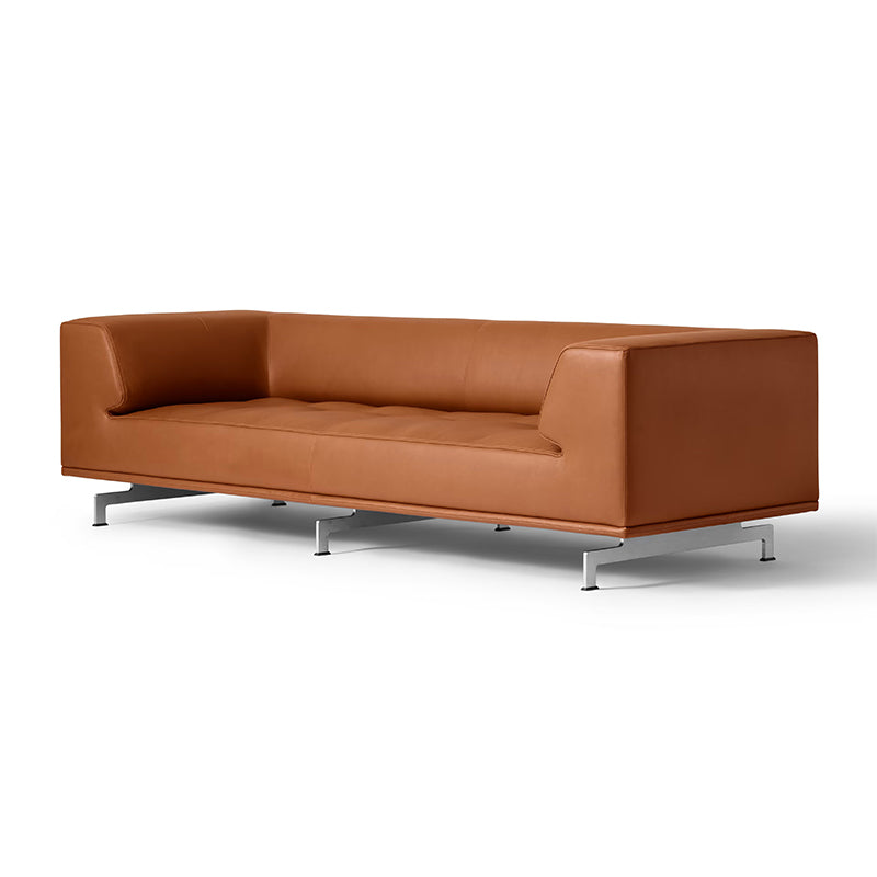 FREDERICIA - Delphi Sofa - 240 x 85 CM - Sorensen Leather "Elegance" - CLEARANCE Forty Five Percent Discount