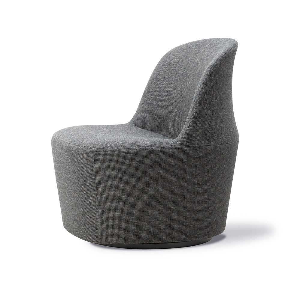 FREDERICIA "Gomo" Swivel Lounge chair - Kvadrat "Vidar" by Raf Simons - Fifteen Percent Discount