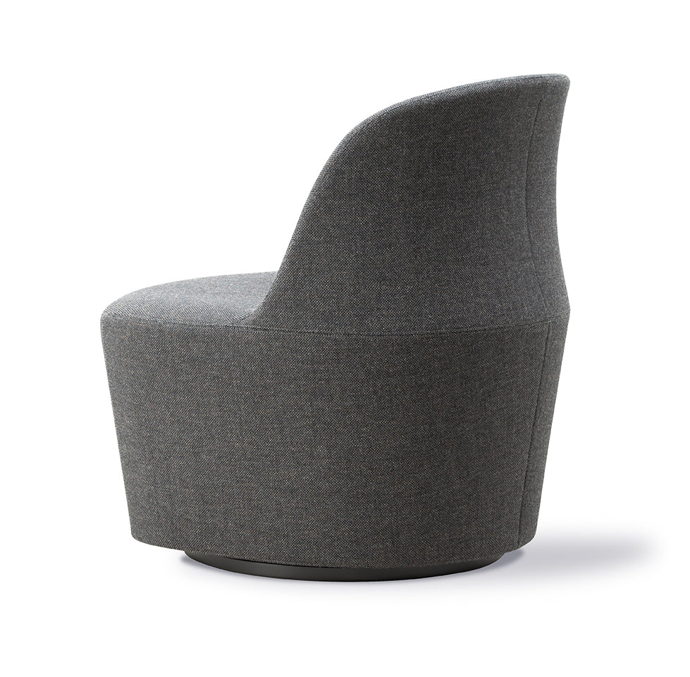 FREDERICIA "Gomo" Swivel Lounge chair - Kvadrat "Vidar" by Raf Simons - Fifteen Percent Discount