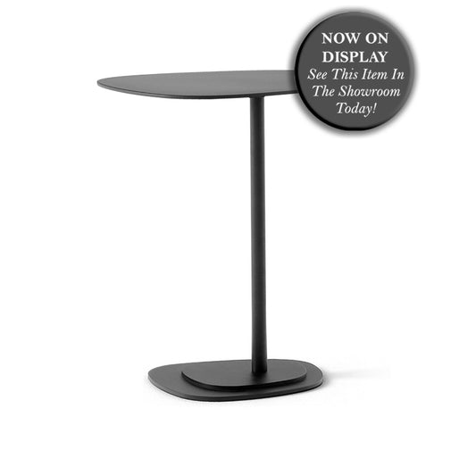 FREDERICIA Insula "Piccolo" Table - Black Lacquered Aluminium