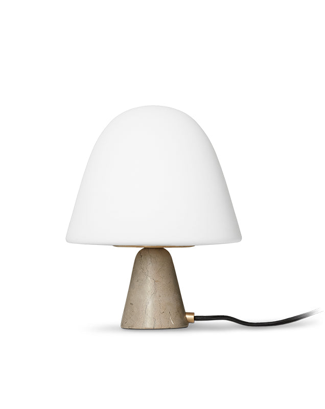 FREDERICIA Meadow Table Table Lamp -  Limestone & Glass - CLEARANCE Fifty Percent Discount