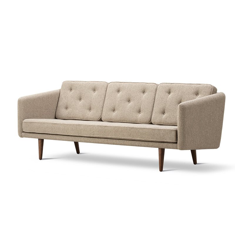 FREDERICIA - Mogensen No.1 Sofa - 206 x 86 - Steelcut Trio Fabric