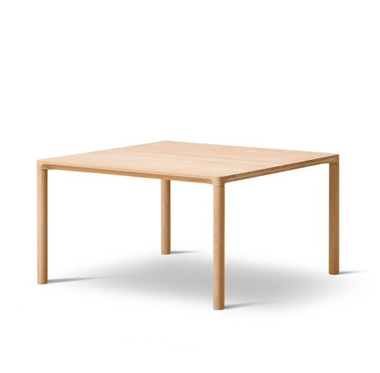 FREDERICIA Piloti Table - Oak, Light Oiled 63x63 - CLEARANCE Fifty Percent Discount