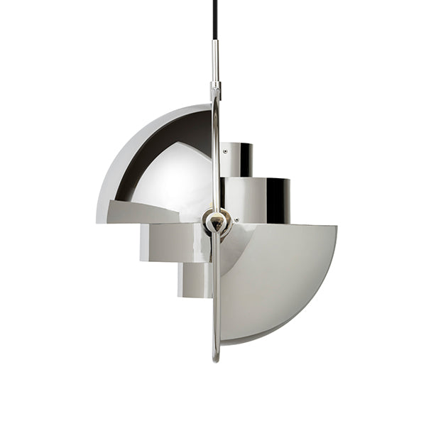 GUBI Multi Lite Pendant - Chrome Shade with Chrome Ring - Twenty Five Percent Discount