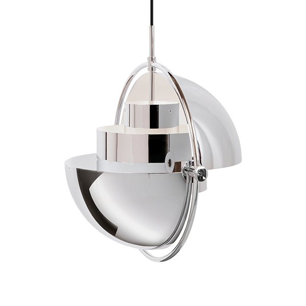 GUBI Multi Lite Pendant - Chrome Shade with Chrome Ring - Twenty Five Percent Discount