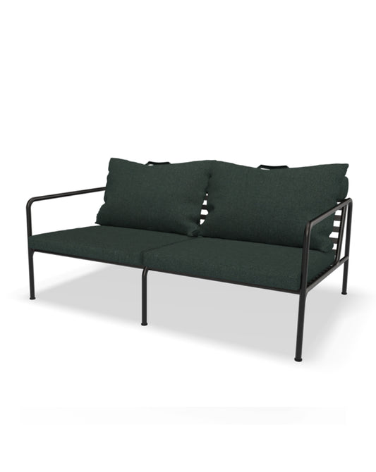 HOUE Avon Outdoor Two Seat Sofa - Alpine Green - CLEARANCE Fifty Percent Discount