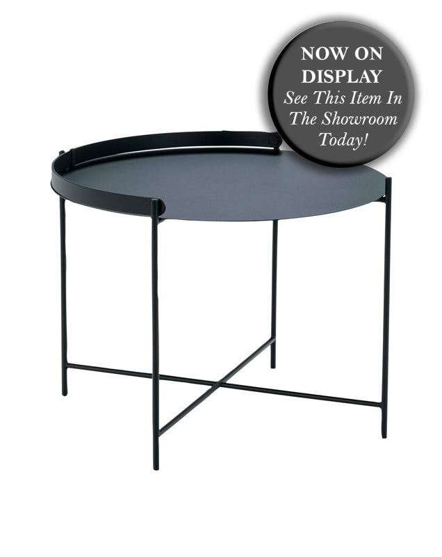 HOUE Edge Table - Black - Ø62 CM - Thirty Percent Discount