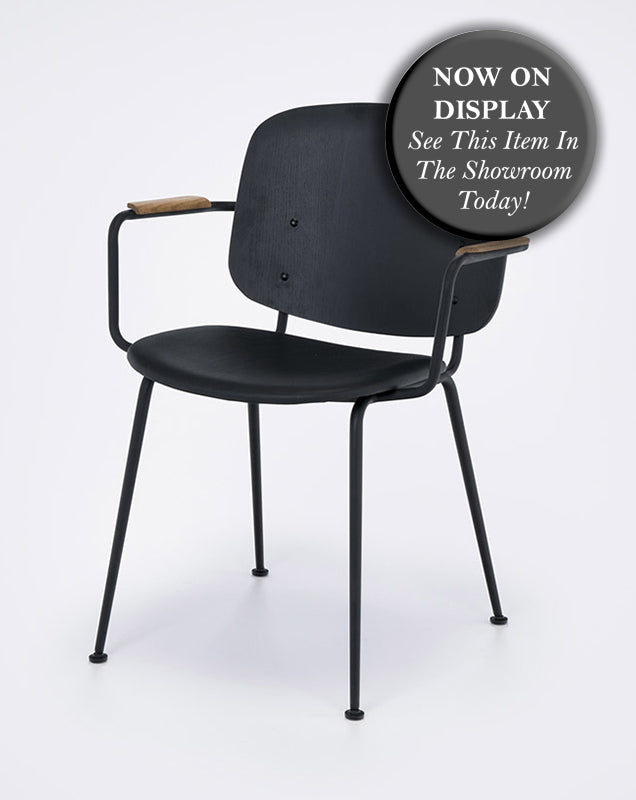 HOUE Grapp Dining Arm Chair - Black - Pair of 2 - 30% Off