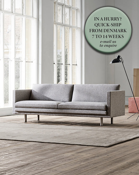 JUUL 954 Sofa - 220 x 83 CM - "Tobacco" Fabric  - Quick Ship