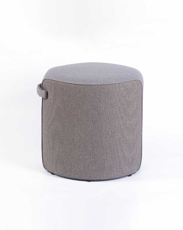 MINDO #108 Pouf 40cm - Grey Outdoor Safe Fabric - CLEARANCE Fifty Percent Discount