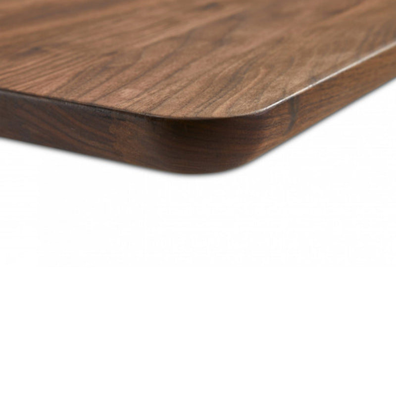 NAVER COLLECTION - GM3030 "Thor" Table 240x100 - Walnut Oiled, Black Powder Coated Aluminium Leg - 20% Off