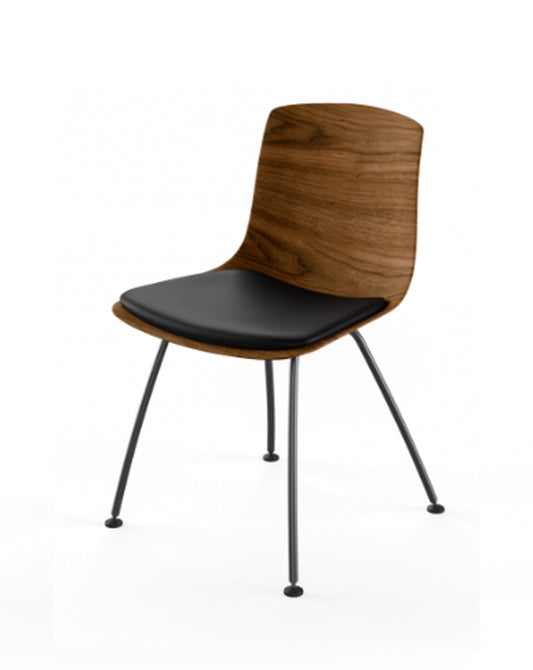 NAVER COLLECTION - Tulip Chair GM 316- Walnut - Set of 2 - CLEARANCE Thirty Percent Discount