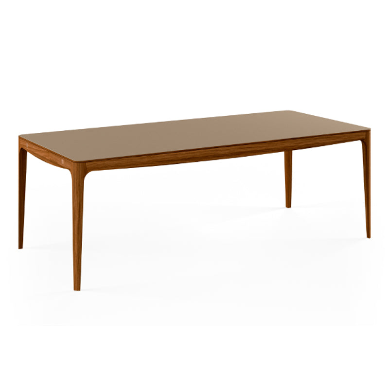 NAVER COLLECTION - GM3700 RO Table 210x100x74 - Walnut Oiled, Brown Fenix Laminate Top - 20% Off