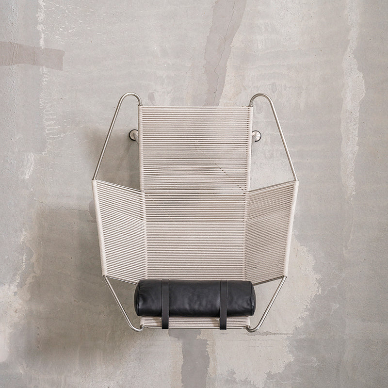 PP MØBLER - pp225 - Flag Halyard Chair - Steel Frame with Natural Cord & Sheepskin - Fifteen  Percent Discount