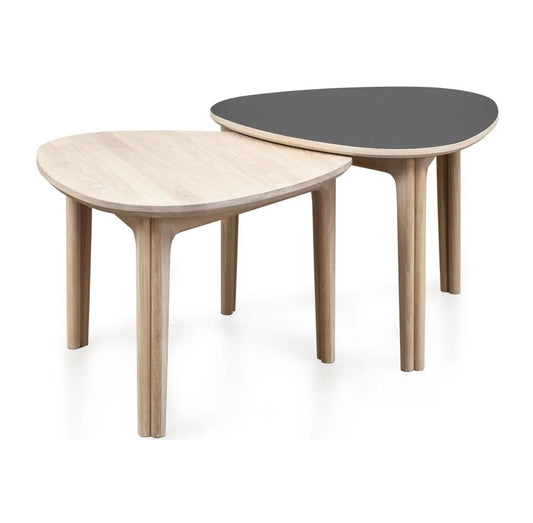 SKOVBY SM206/7 Nesting Tables - Pair of 2 - CLEARANCE Thirty Percent Discount