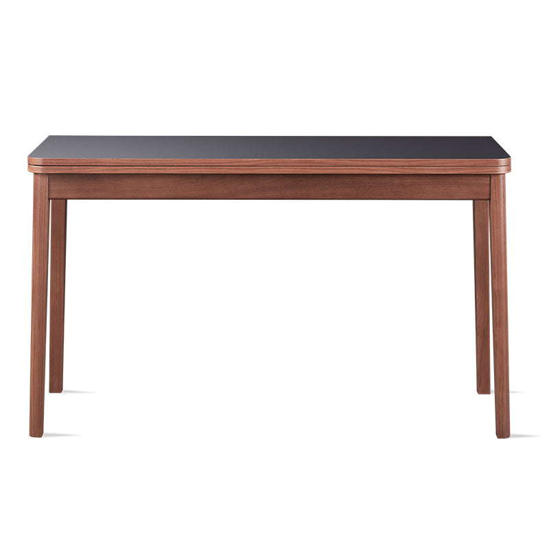 SKOVBY SM104 Multi-Console/Table/Desk - Walnut Oiled Veneer with Black Nano Laminate top - Fifteen Percent Discount