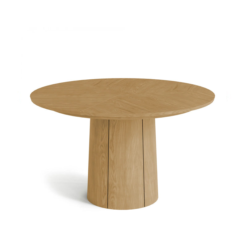SKOVBY SM33 Extending Round Dining Table - Oak Veneer - Lacquer Finish - Fifteen Percent Discount
