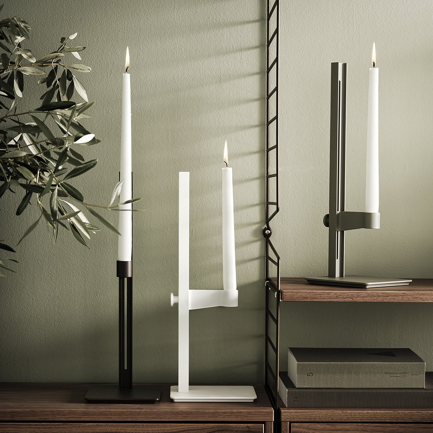 STRING Museum™ Candle Holder - Green