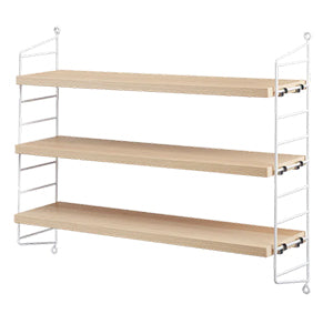 STRING Pocket - Ash | White – Danish Design