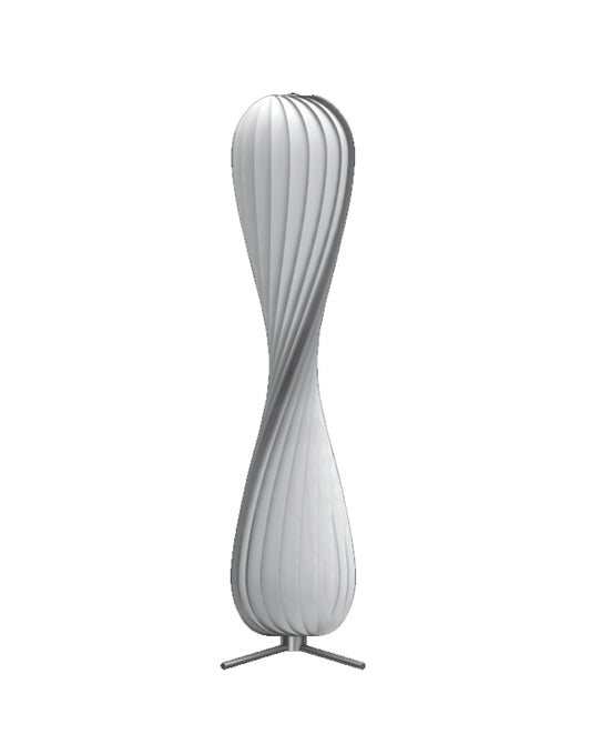 TOM ROSSAU TR-7 Floor Lamp - White Non-Woven 25x117cm - CLEARANCE Forty Percent Discount