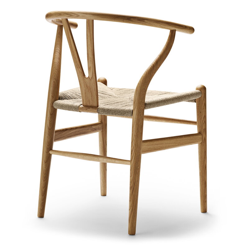 CARL HANSEN & SØNS - CH24 Wishbone Chair - Oak Oiled - Natural Seat - Set of 2