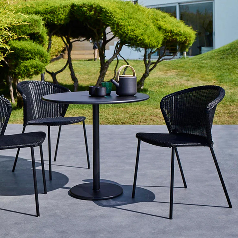 CANE-LINE Lean Dining Chair - Black - Set of 4pc - 30% OFF