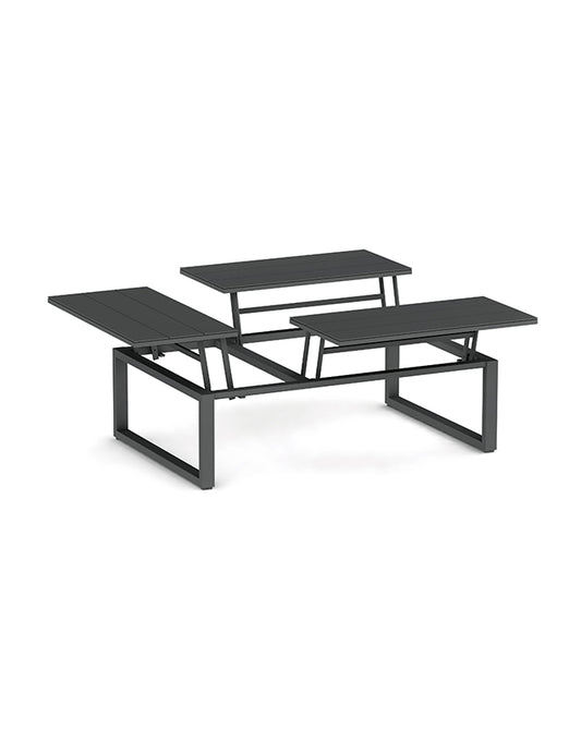 DIPHANO Landscape Adjustable Coffee Table - Lava - 127x84 cm - CLEARANCE Forty Percent Discount