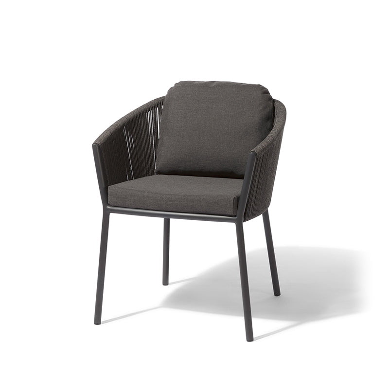 DIPHANO Omer Dining Arm Chair - Lava - 20% Off