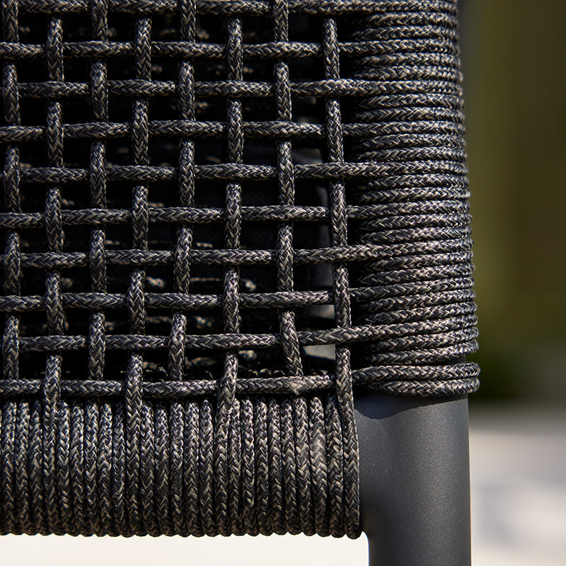DIPHANO Ray Dining Side Chair - Lava with Graphite - Set of 2 - 30% Off
