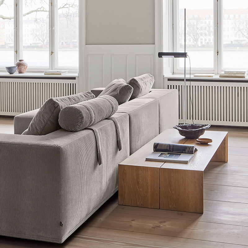 EILERSEN Baseline Sofa - 325 x 200 CM - "Munich" Dark Grey  - Fifteen Percent Discount