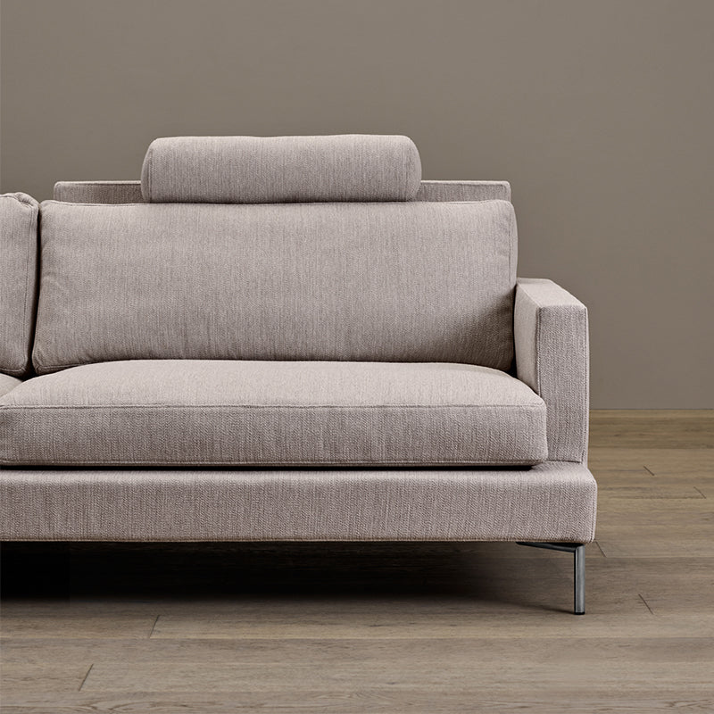 EILERSEN Great Lift Sofa - 240 x 107 CM - "Patrick" Velvet Beige  - CLEARANCE Forty Percent Discount