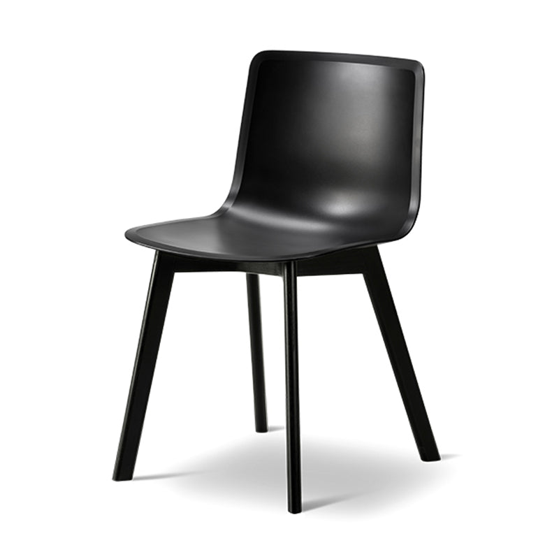 FREDERICIA - Set of 6 - Pato Chair - Wood Base Polypropylene Seat - CLEARANCE Fifty Percent Discount