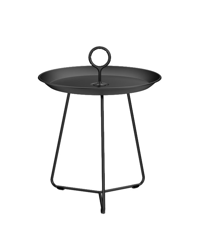 HOUE Eyelet Tray Table - Black - Ø45 CM - Thirty Percent Discount