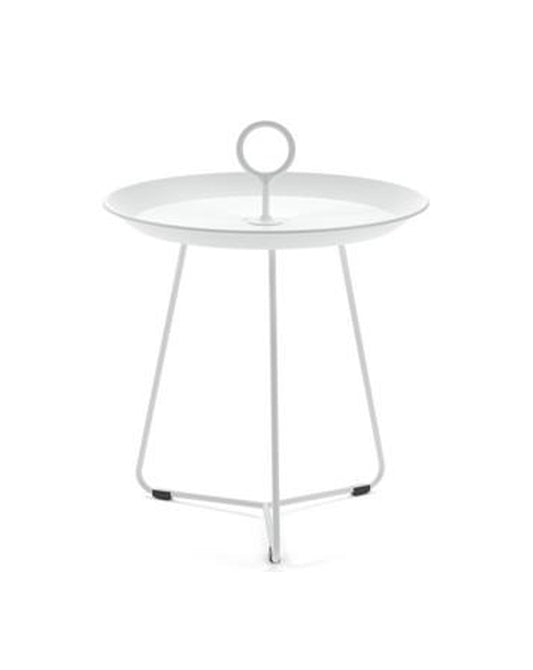 HOUE Eyelet Tray Table - White - Ø45 CM - Thirty Percent Discount