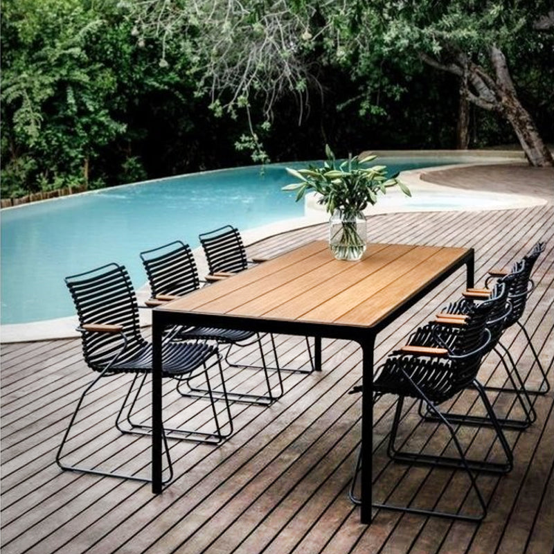 HOUE Four Dining Table - Bamboo - 90x160 cm