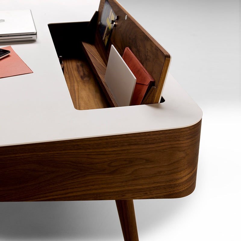 NAVER COLLECTION - AK1330 Desk - Walnut - Fifteen Percent Discount