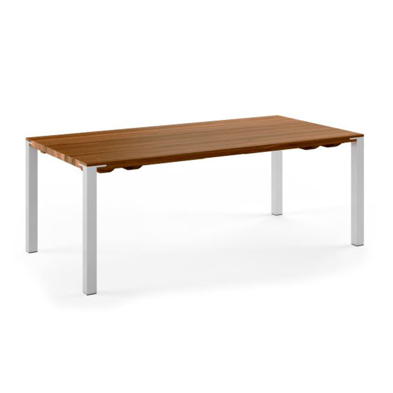 NAVER COLLECTION - GM2112 Dining Table 170x100 - Walnut Oiled w/Steel Leg - CLEARANCE Forty Percent Discount