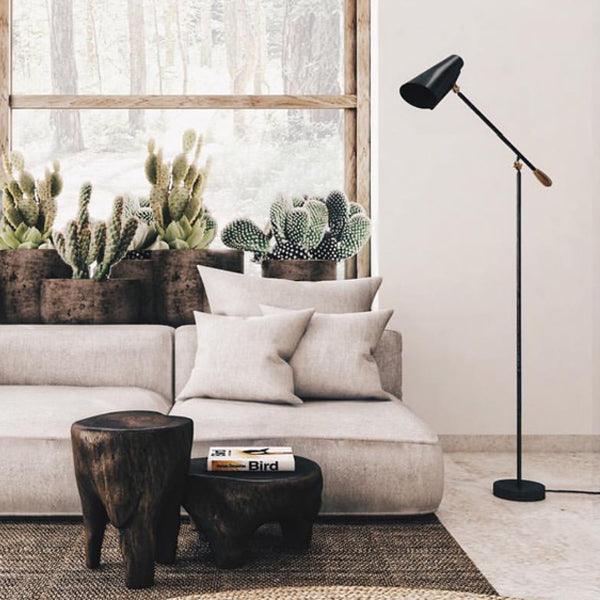 NORTHERN Birdy Floor Lamp - Black - Twenty Five Percent Discount