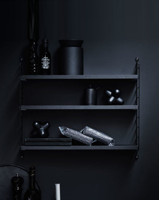 STRING Pocket - Ash Black Stained | Black